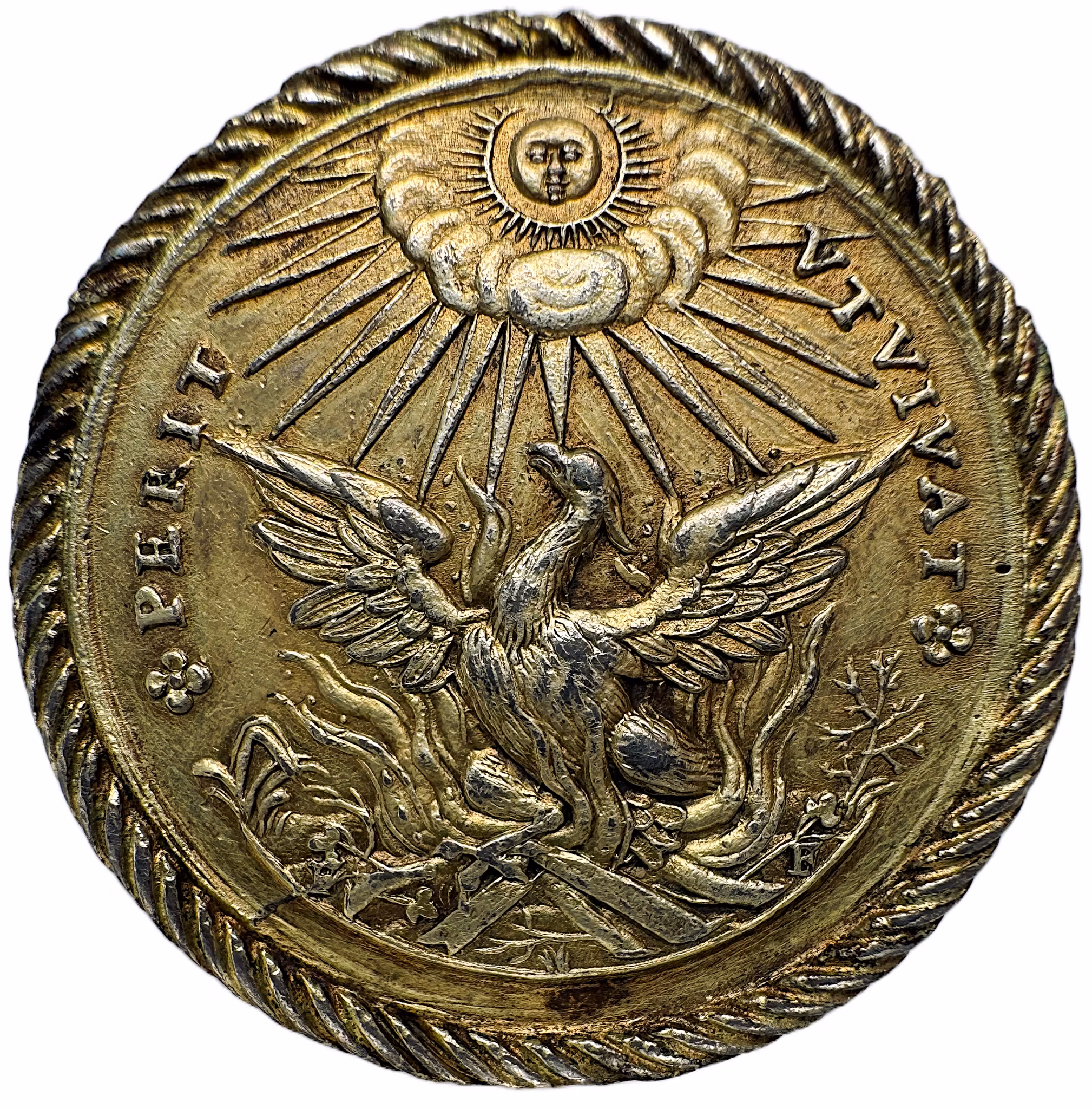 Gustav II Adolfs död 1632 och begravning 1634 av Friedrich Fechter - Ex. Bonde - Mycket sällsynt - RR - Endast 3 exemplar noterade sedan slutet av 1800-talet