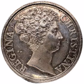 Kristina - Drottningens lysande och makalösa snillegåvor av Giovanni Hamerani 1675 - Extremt sällsynt - RR - Ex. Bonde