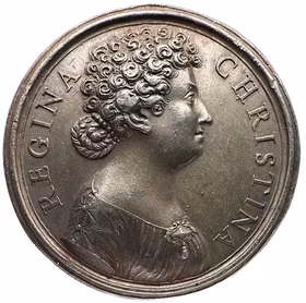 Drottningen Kristinas lysande och makalösa snillegåvor av Giovanni Battista Guglielmada - Ett vackert exemplar