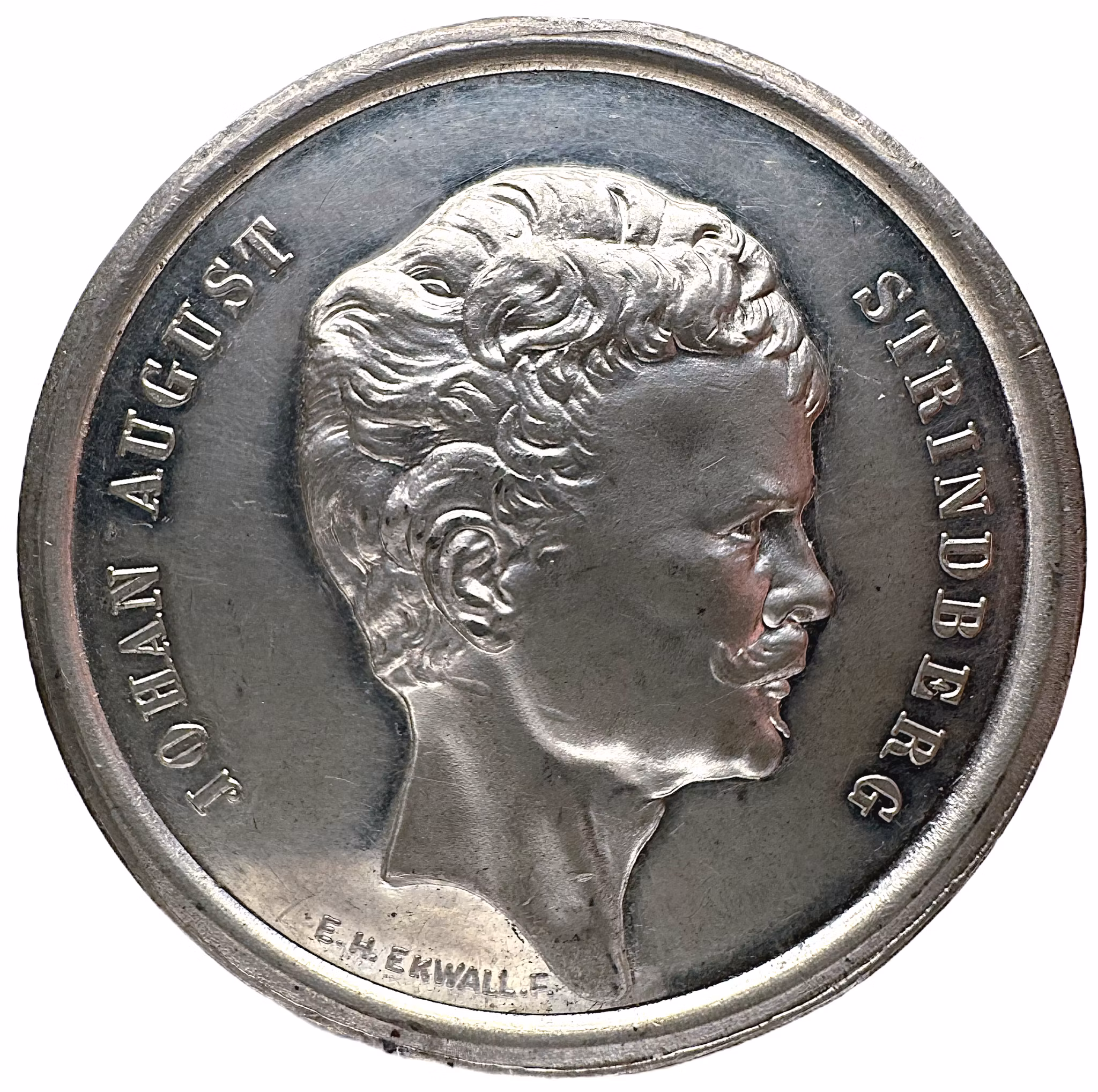 August Stindberg (1849-1912) av Ekwall 1883 - Ett vackert exemplar över en av Sveriges mest framträdande författare - SANNINGEN ÄR ALLTID OFÖRSYNT