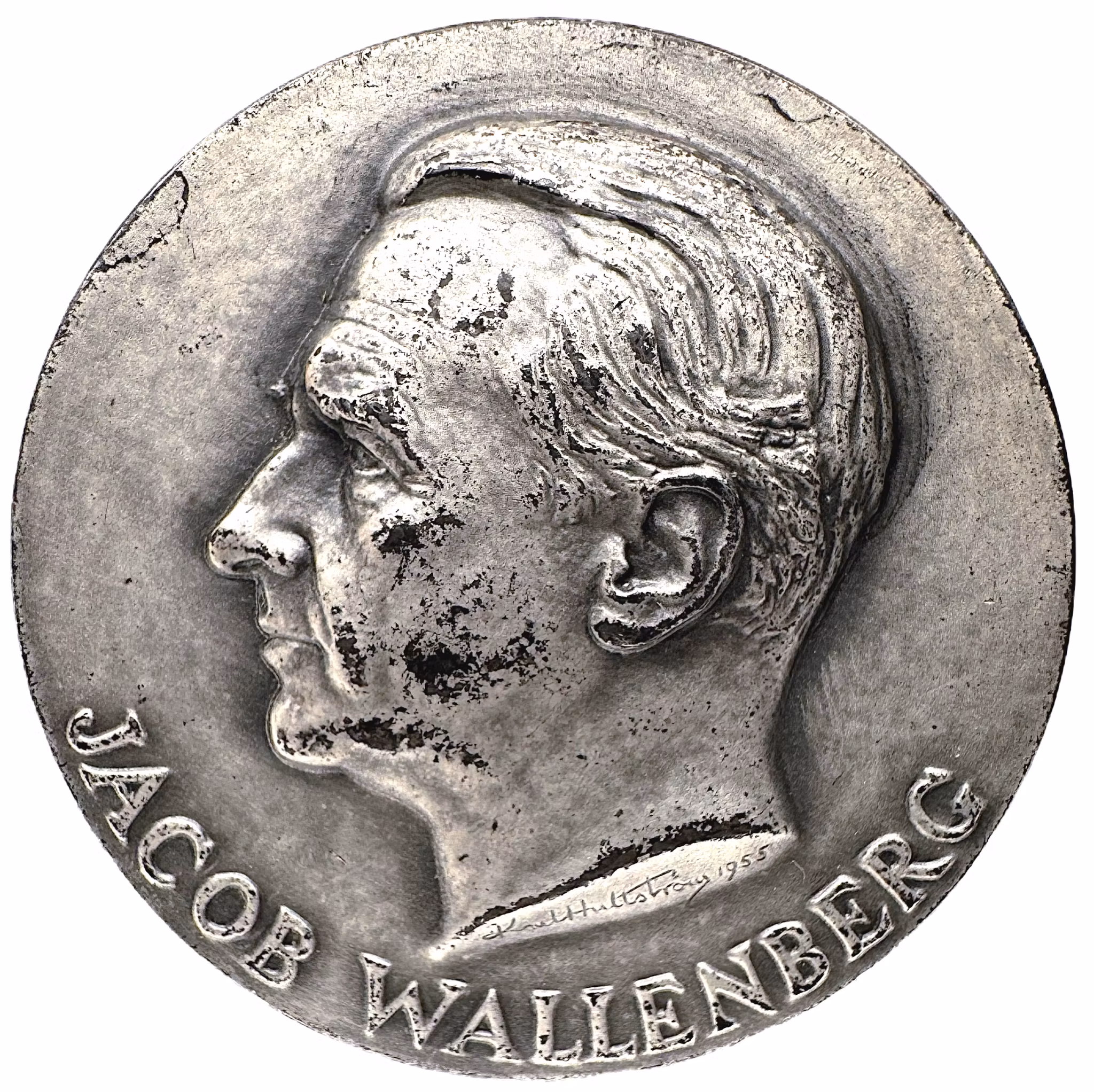 Jacob Wallenberg (1892–1980) – Minnesmedalj för insatser inom svensk segelsport 1955