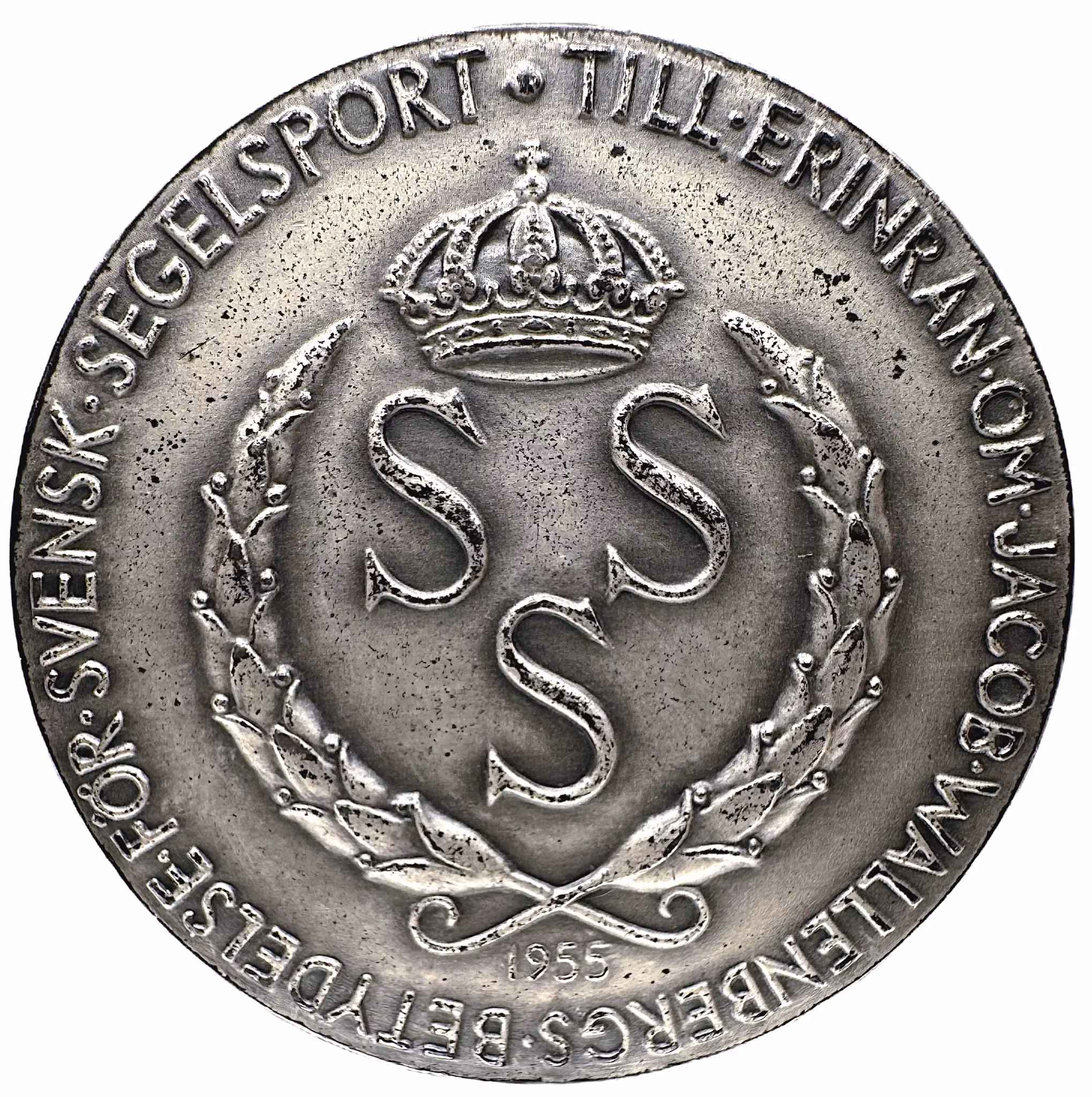 Jacob Wallenberg (1892–1980) – Minnesmedalj för insatser inom svensk segelsport 1955