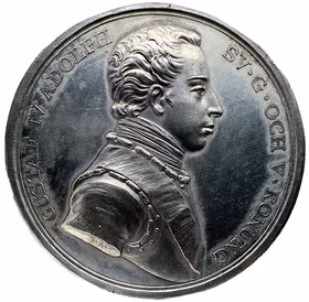 Gustav IV Adolf - Kunglig belöningsmedalj - För jordbrukets förbättring och nyodling ca 1803 - Extremt sällsynt - RRR