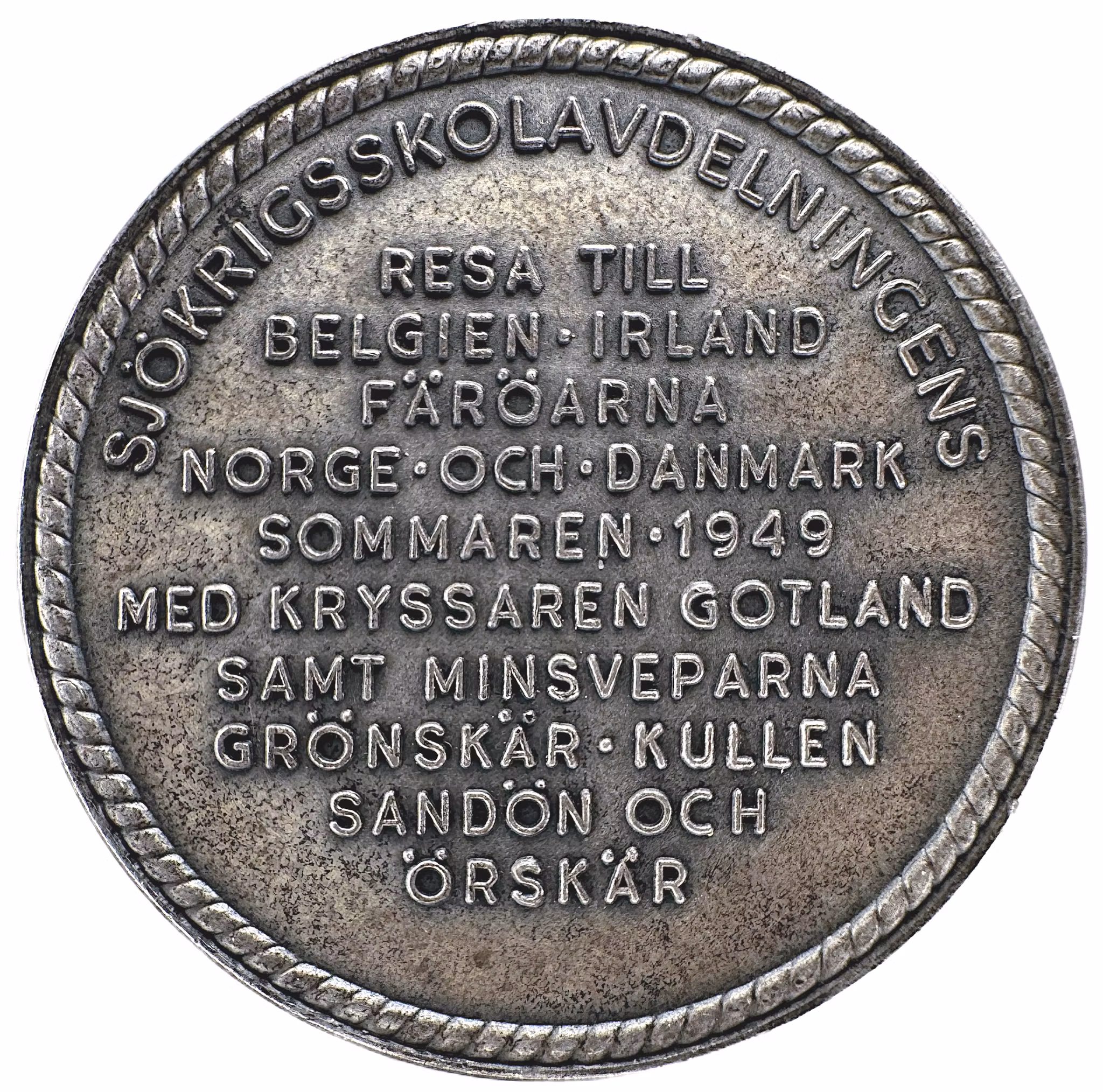 Kryssaren Gotlands sommarexpedition 1949 - Historiskt intressant