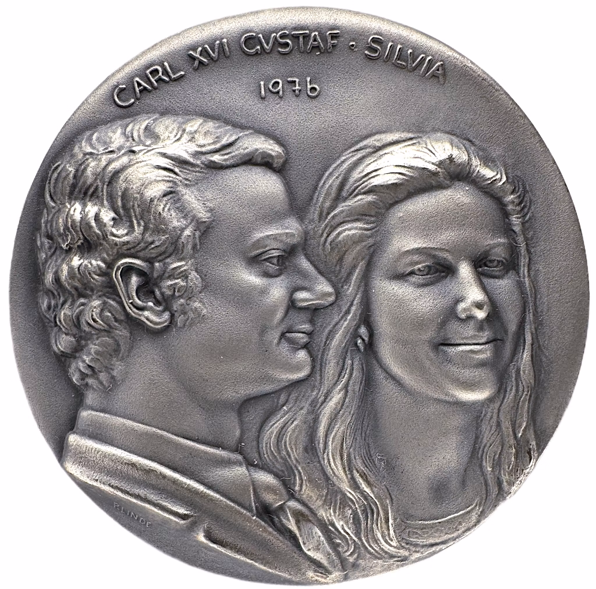 Carl XVI Gustaf och Silvia Sommerlaths bröllop i Storkyrkan den 19 juni 1976 av Peter Linde