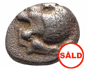 Ionien, MIletos 520-450 f.Kr. Diobol med lejon