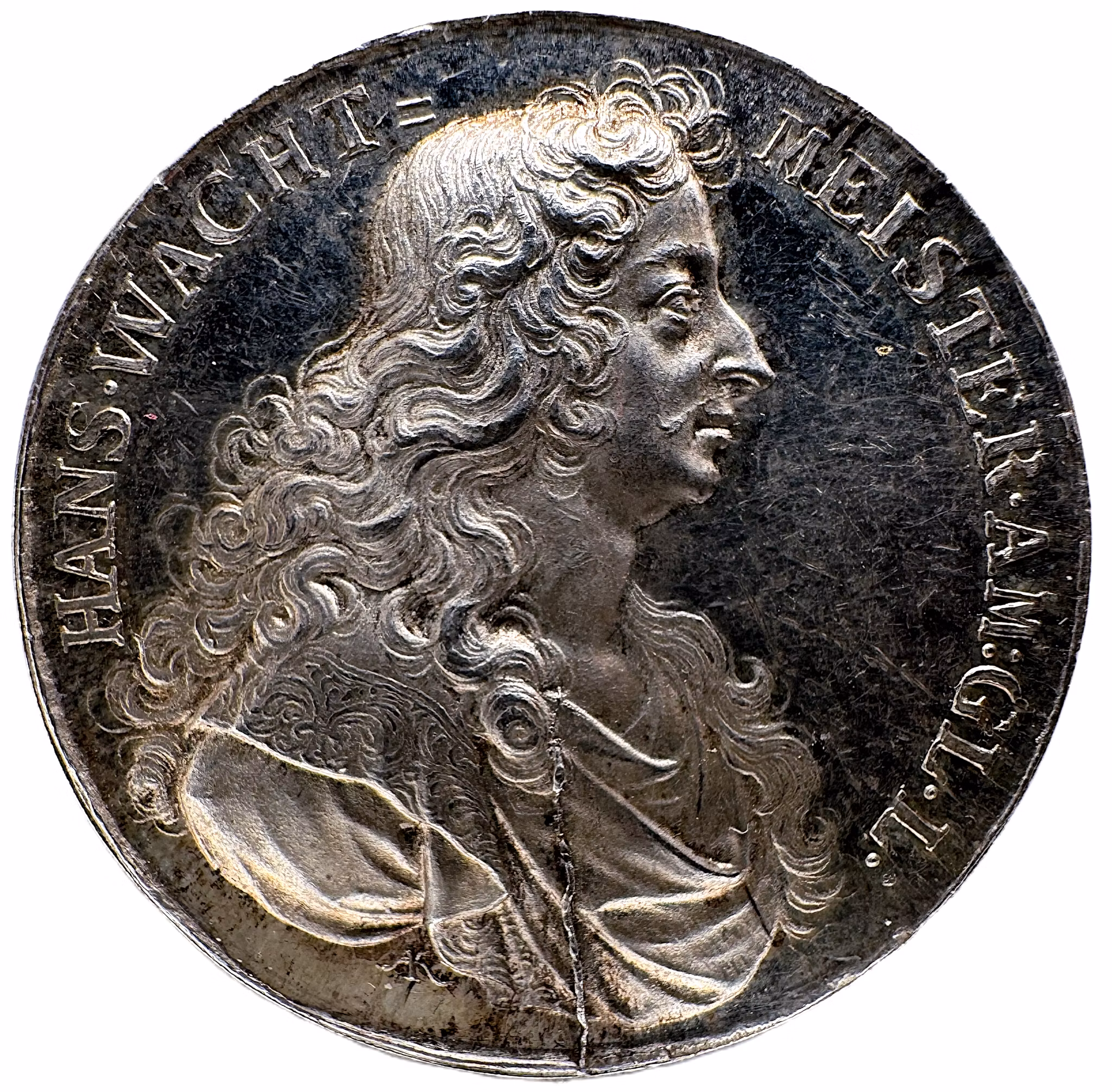 Hans Wachtmeister (1641-1714) av Arvid Karlsteen cirka 1678, Ex. Bonde - TOPPEXEMPLAR - Extremt sällsynt