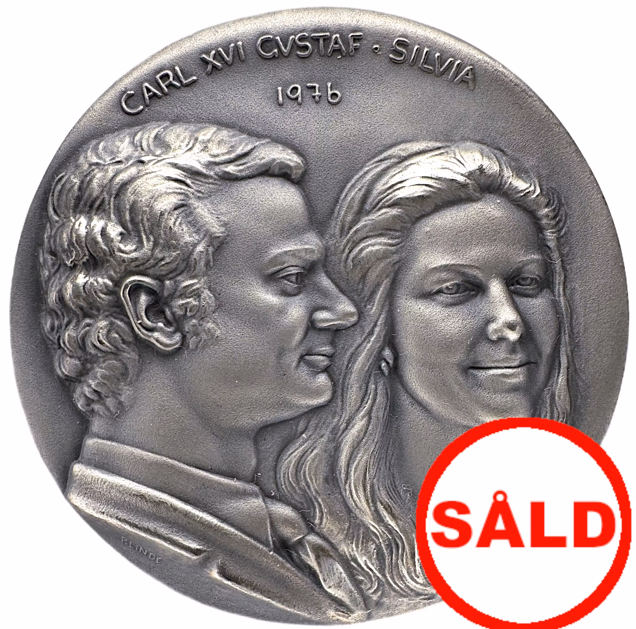 Carl XVI Gustaf och Silvia Sommerlaths bröllop i Storkyrkan den 19 juni 1976 av Peter Linde