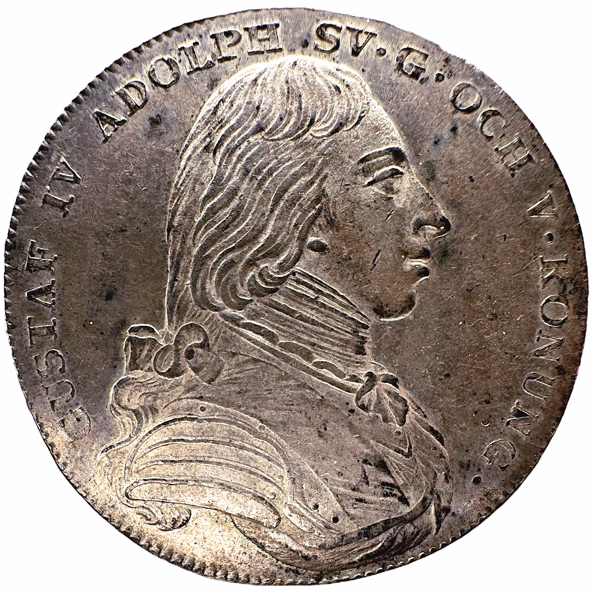 Gustav IV Adolf, Riksdaler 1805 - Ett skarpt och välpräglat porträtt
