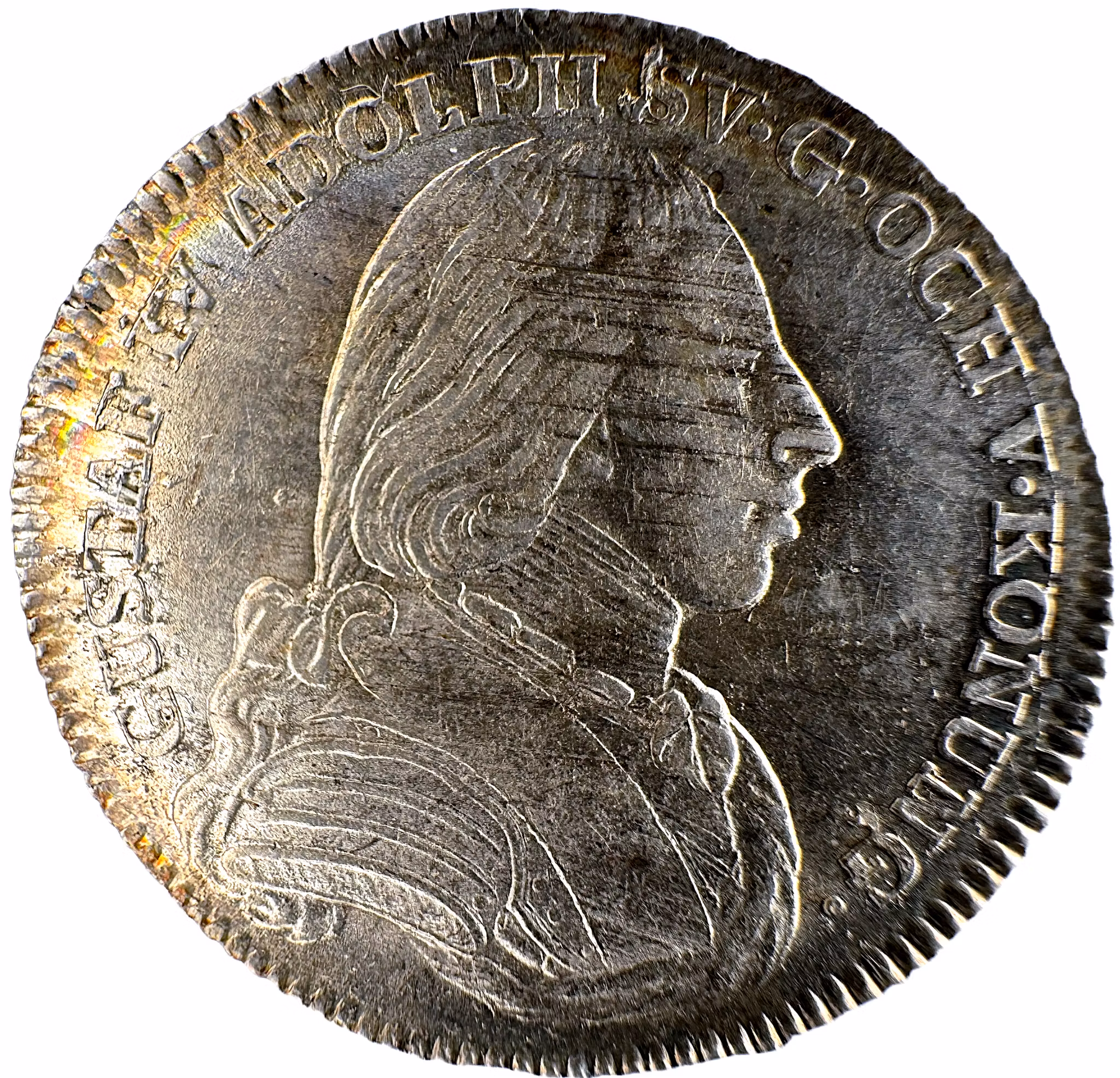 Gustav IV Adolf, 1/6 Riksdaler 1805 - VACKERT EXEMPLAR