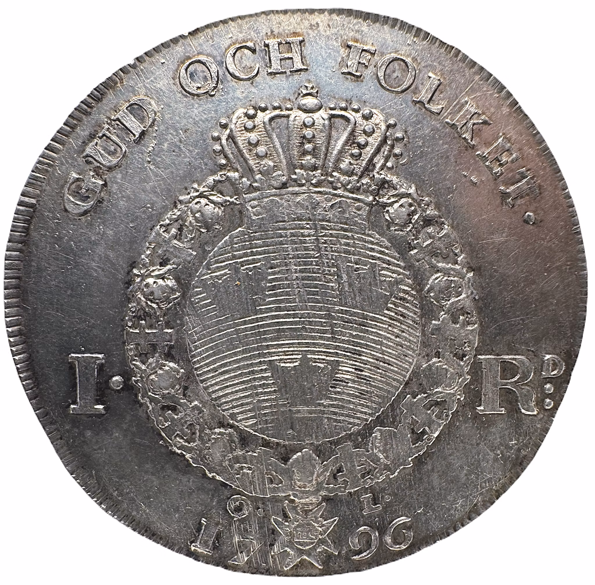 Gustav IV Adolf - Riksdaler 1796