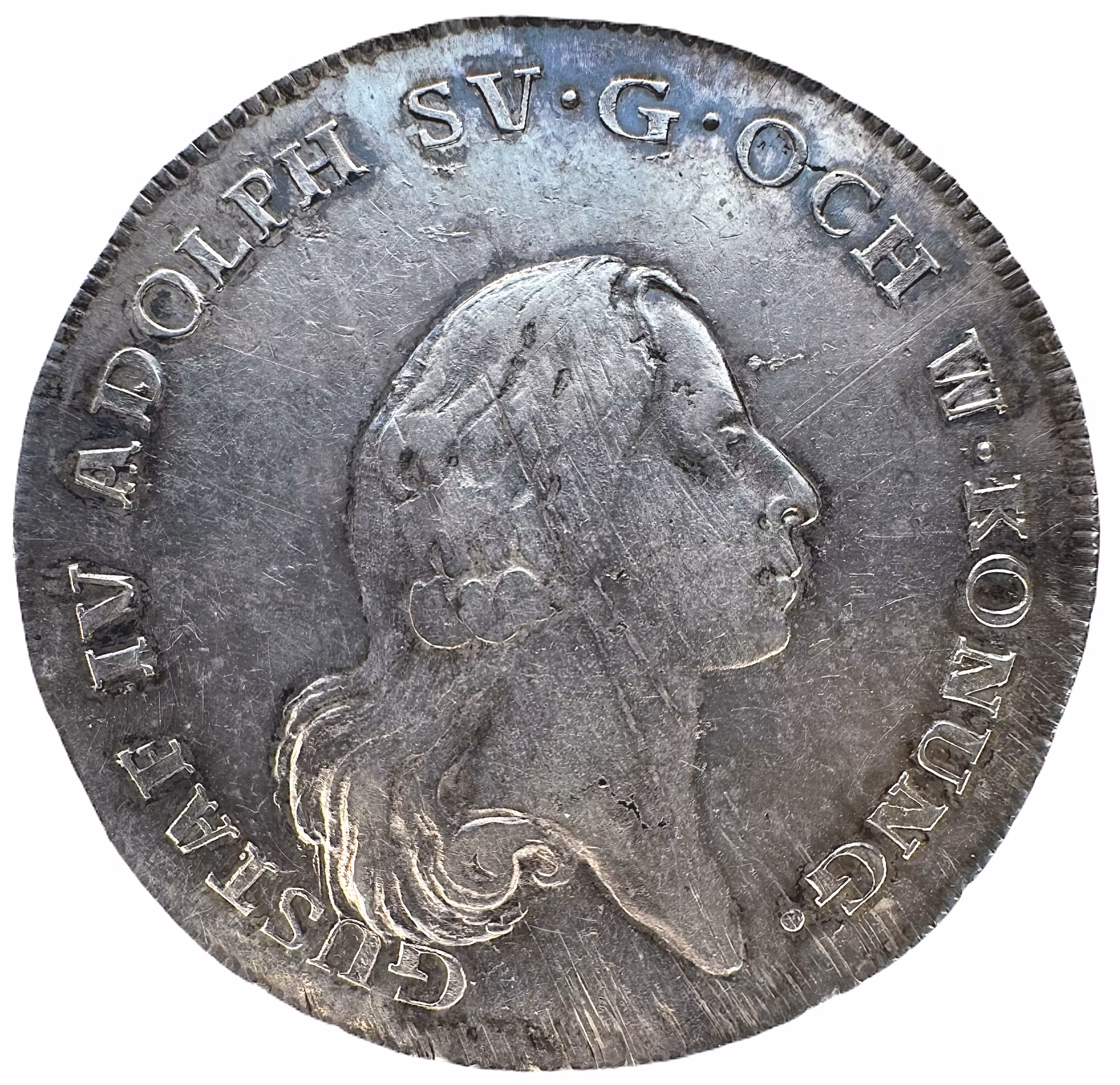 Gustav IV Adolf - Riksdaler 1796