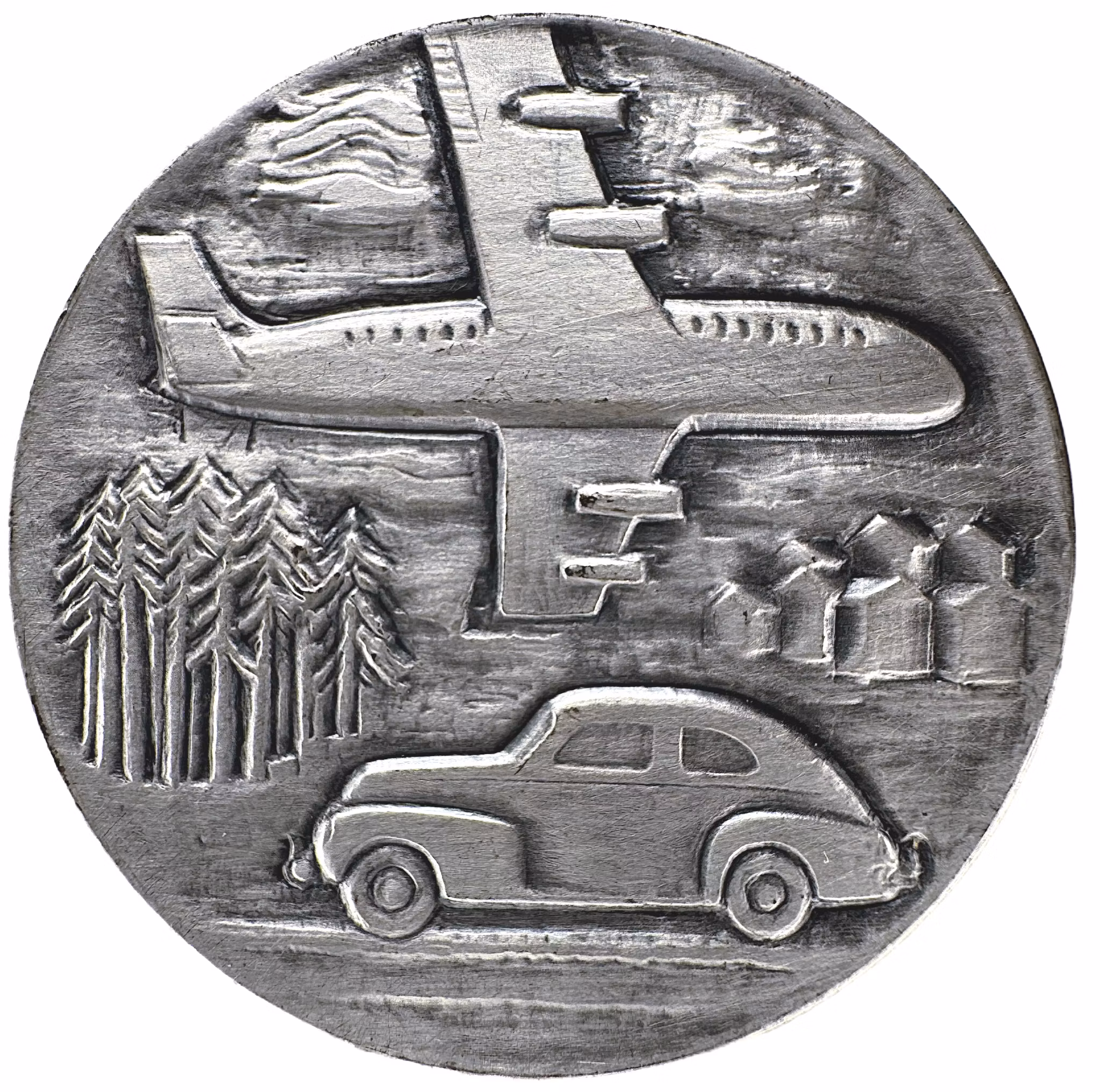 Gustav VI Adolf - Plikten framför allt - Intressant silvermedalj