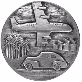 Gustav VI Adolf - Plikten framför allt - Intressant silvermedalj