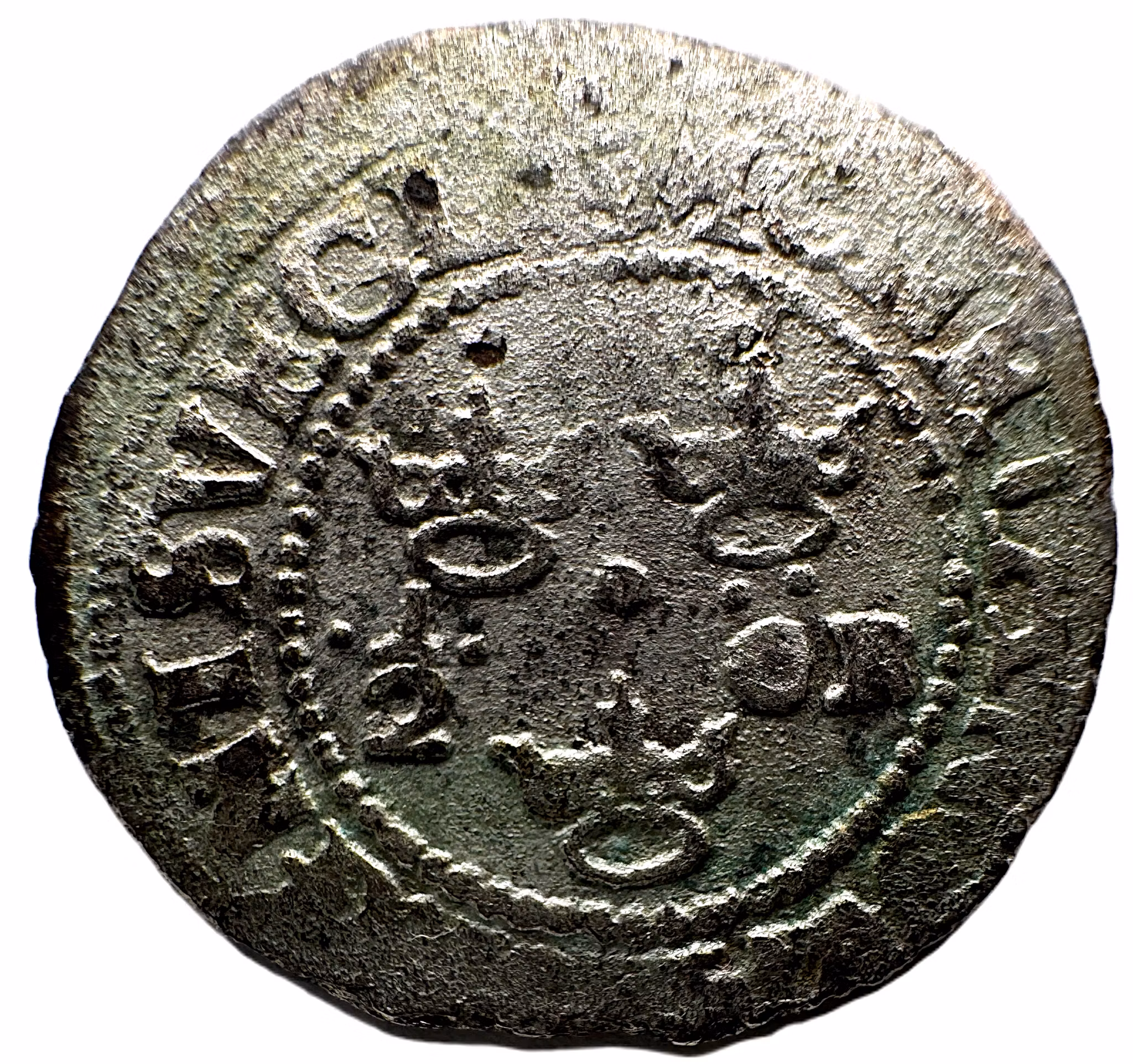 Gustav II Adolf - 1/2 Öre 1615 - Ovanlig 1-årstyp