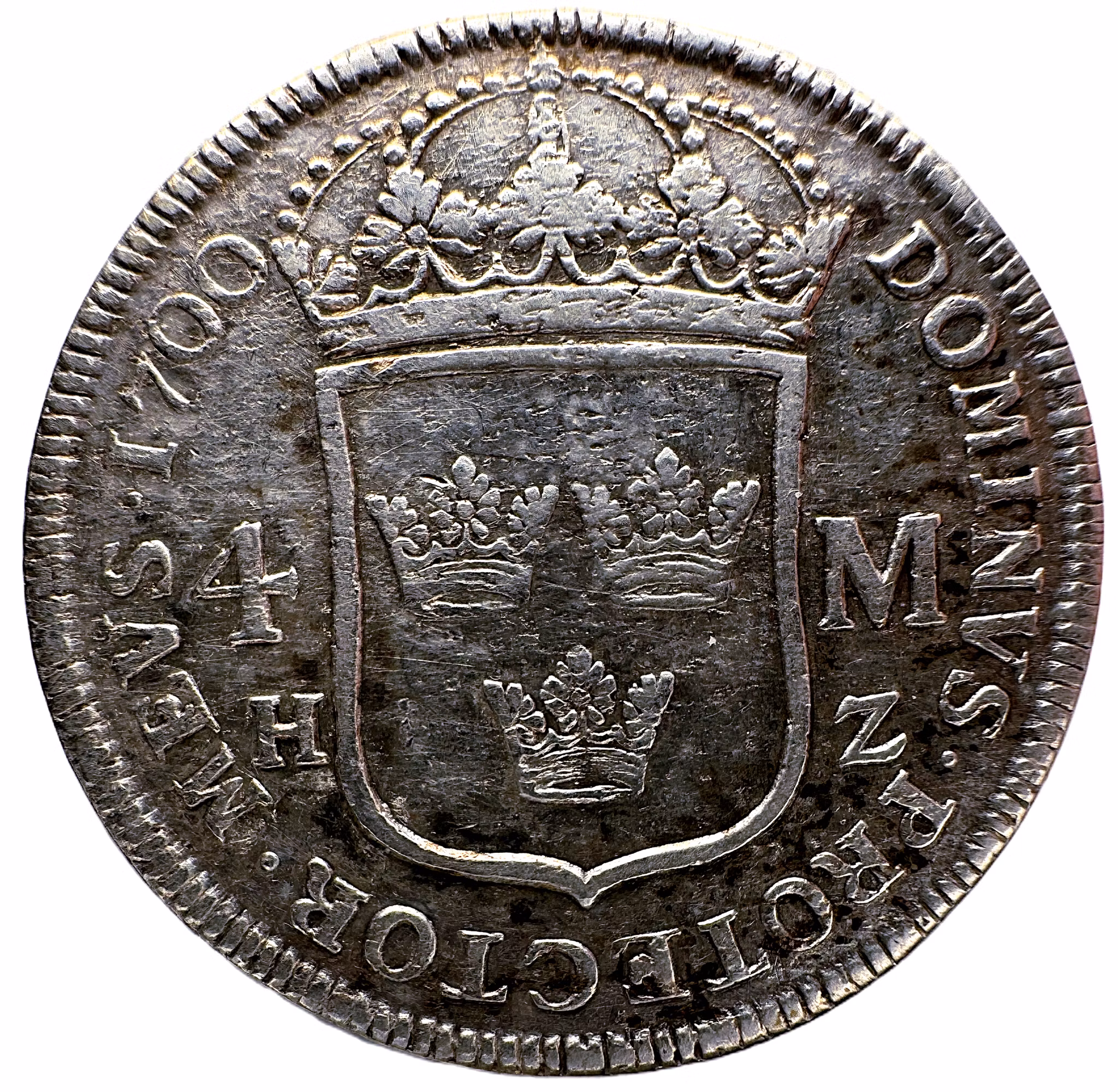 Karl XII - 4 Mark 1700 - Året för den stora segern i slaget vid Narva den 20 november