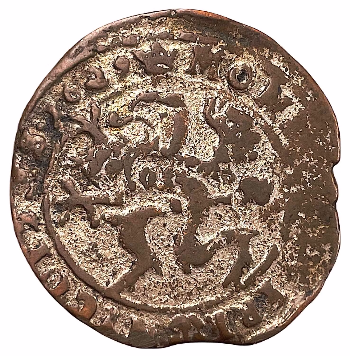 Gustav II Adolf - Fyrk  1629 med ADOLPH SVEC - RAR