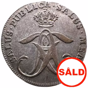 Adolf Fredrik, 4 Öre SM 1771 - Attraktiv ettårstyp