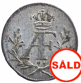 Adolf Fredrik - 1 Öre 1761 - Tilltalande exemplar med bra lyster