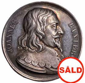 Johan Banér (1596-1641) - En av Sveriges främsta fältherrar genom tiderna - MYCKET SÄLLSYNT - RR