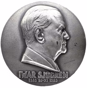 Iwar Sjögren (1888–1972) av Gösta Carell 1954 - Matematikern som byggde Skandia