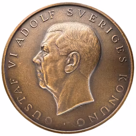 Gustav VI Adolf - Svenska Frimurare Orden 1962 av Gösta Carell