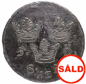 Karl XII - 5 Öre 1702 - Sällsynt årtal