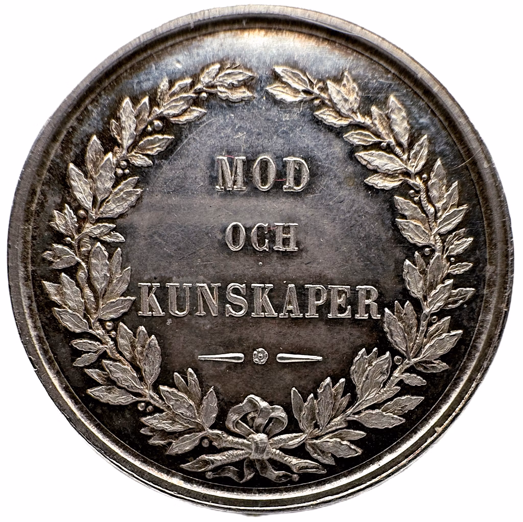 Kungliga Krigsvetenskapsakademiens mötesjeton av Adolf Lindberg (Modell 1859)