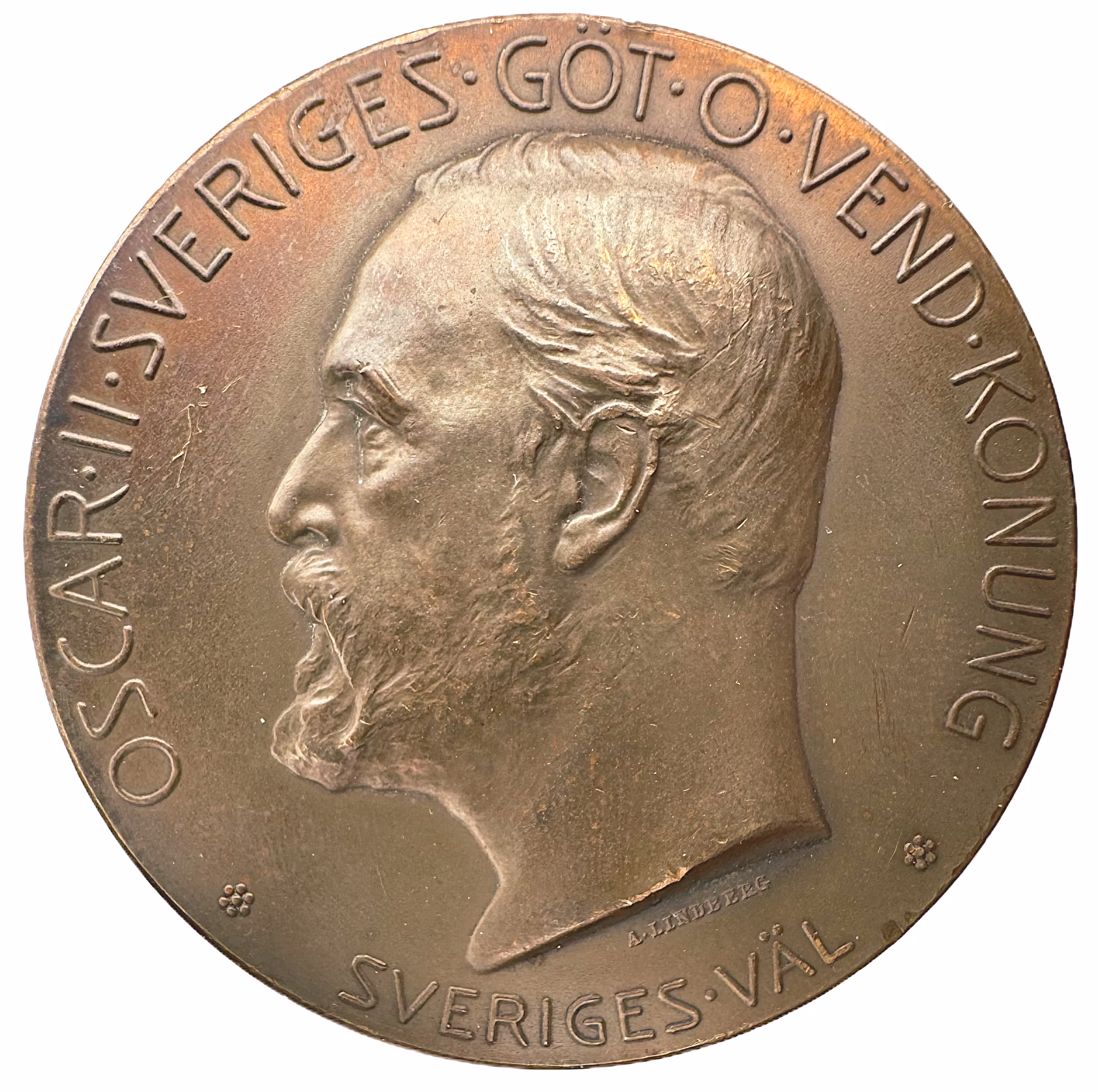 Oskar II - Konst och industriutställningen i Norrköping 1906 av Adolf Lindberg