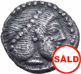 Sicilien, Syrakusa, Deinomenid Tyranny. Hieron I, ca. 478-470 f.Kr. Obol