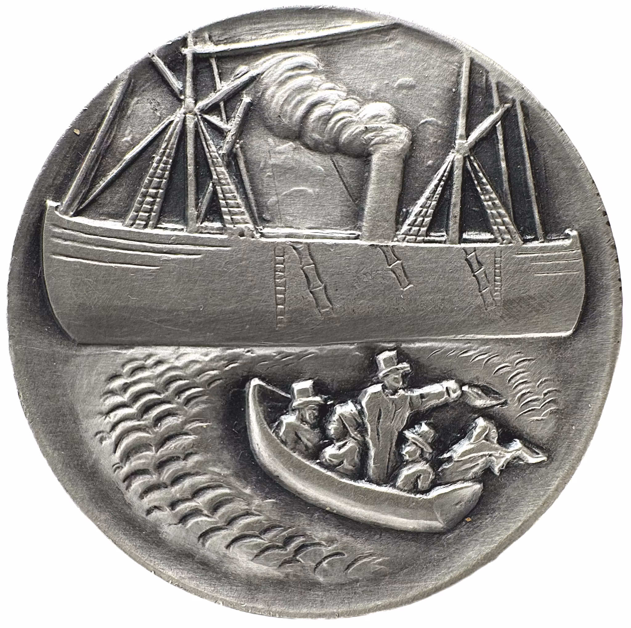 Karl XV - silvermedalj - industrialisering, framväxande infrastruktur och modernisering