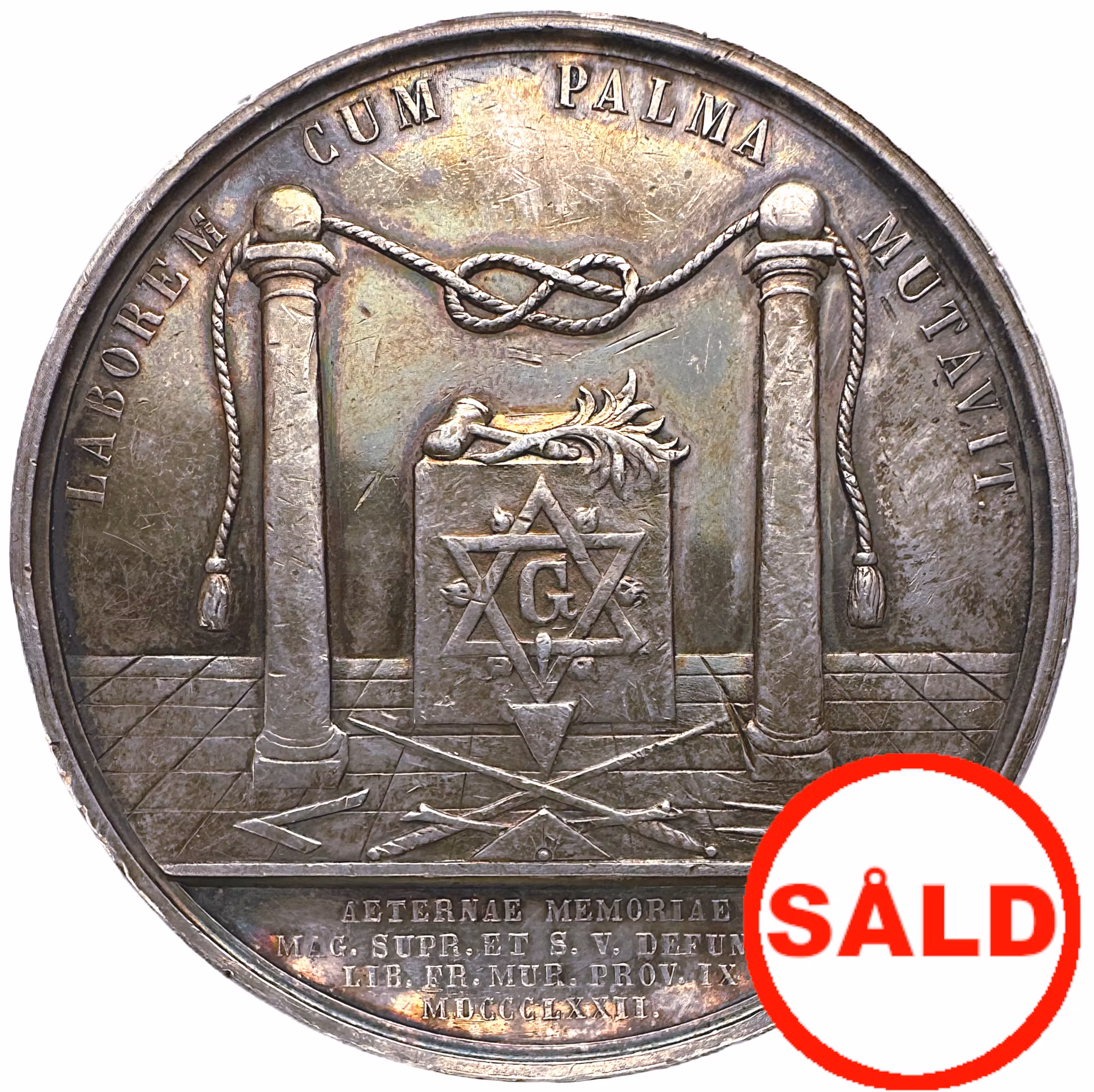 Karl XV - Konungens död 1872 - Graverad av Lea Ahlborn