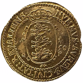 Kristina - Reval - Typmynt - Dukat 1650 med Mm GP vid sidorna av skölden XR - Inga noterade försäljningar - Möjligen UNIK i privat ägo!