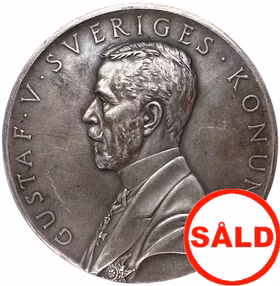 Gustav V - Stockholms Läns Kungliga Hushållningssällskap av Erik Lindberg 1918