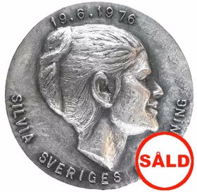 Silvia som Sveriges drottning 19 juni 1976