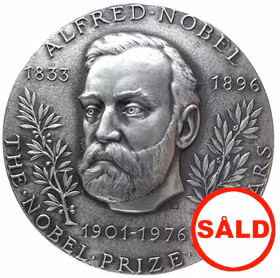 Alfred Nobel (1833–1896) av Leo Holmgren 1976 - En historiskt betydelsefull medalj