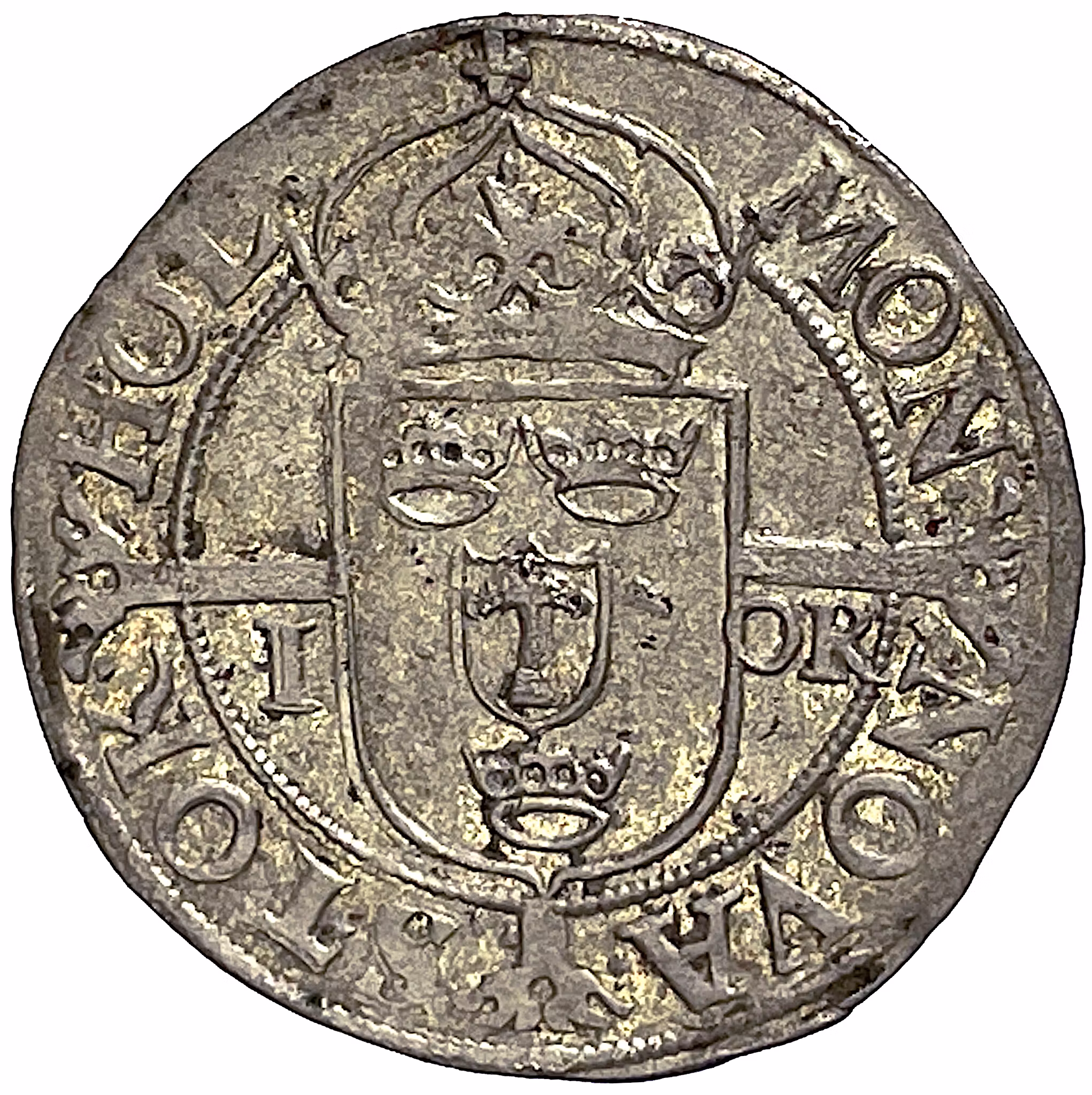 Johan III - 1 Öre 1575 - Vackert exemplar med närmast full präglingsglans bevarad