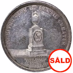 Christofer Carlander (1759-1848) av Lea Ahlborn 1877 för  Kungliga Vetenskapsakademien - Domaren över liv och död