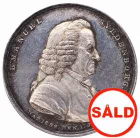 Emanuel Swedenborg (1688-1772) av  Pehr Henrik Lundgren (1852) och Lea Ahlborn (1896) - Andeskådaren i lusthuset