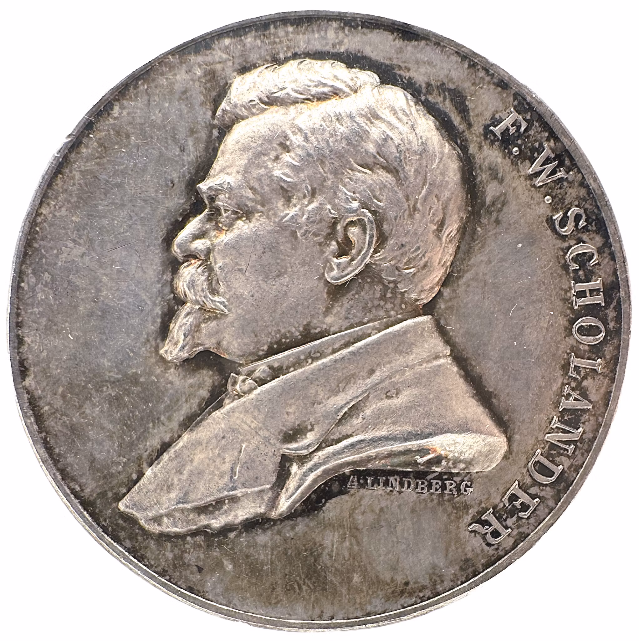 Fredrik Wilhelm Scholander (1816–1881) av Adolf Lindberg och Erik Lindberg för Svenska akademien 1898 - Proteus i svenskt konstliv: Arkitekten som omfamnade alla muser