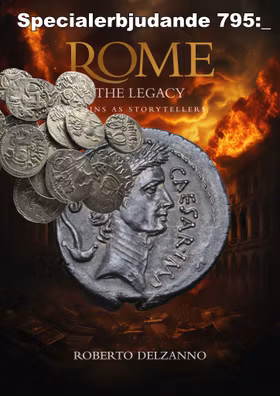 Specialerbjudande - Boken Rome + 1st silvermynt (Ordinarie pris 1450:-)