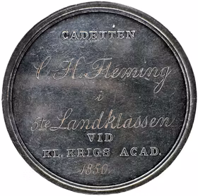 Oskar I. Kungliga Krigsakademiens på Karlberg belöningsmedalj av Carl Enhörning (1804) - Vetenskap i svärdets tjänst: Karlberg och Gustav IV Adolfs ideal - En konung av ordning och allvar