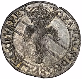 Johan III - Mark 1592 - Tekniskt ocirkulerat TOPPEXEMPLAR - Slutet på en era och början på en storm