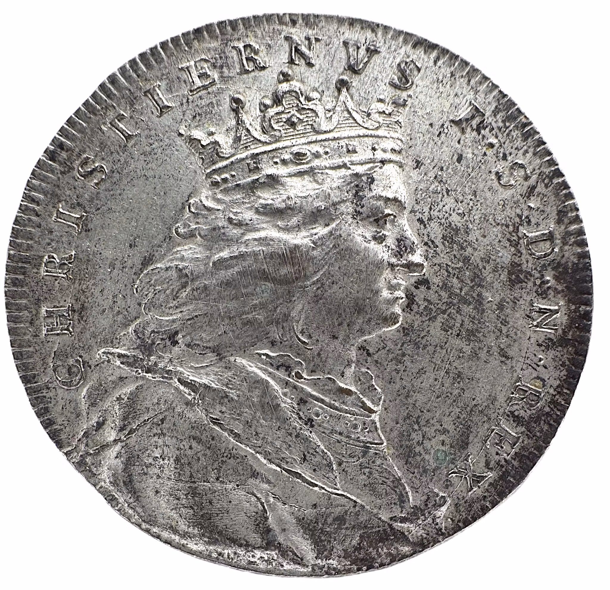 Kristian I (1426–1481) av Johann Carl Hedlinger - Hedlingers regentlängd nr 38 - Skatteindrivaren och den vacklande unionen - Oldenburgska ättens intåg