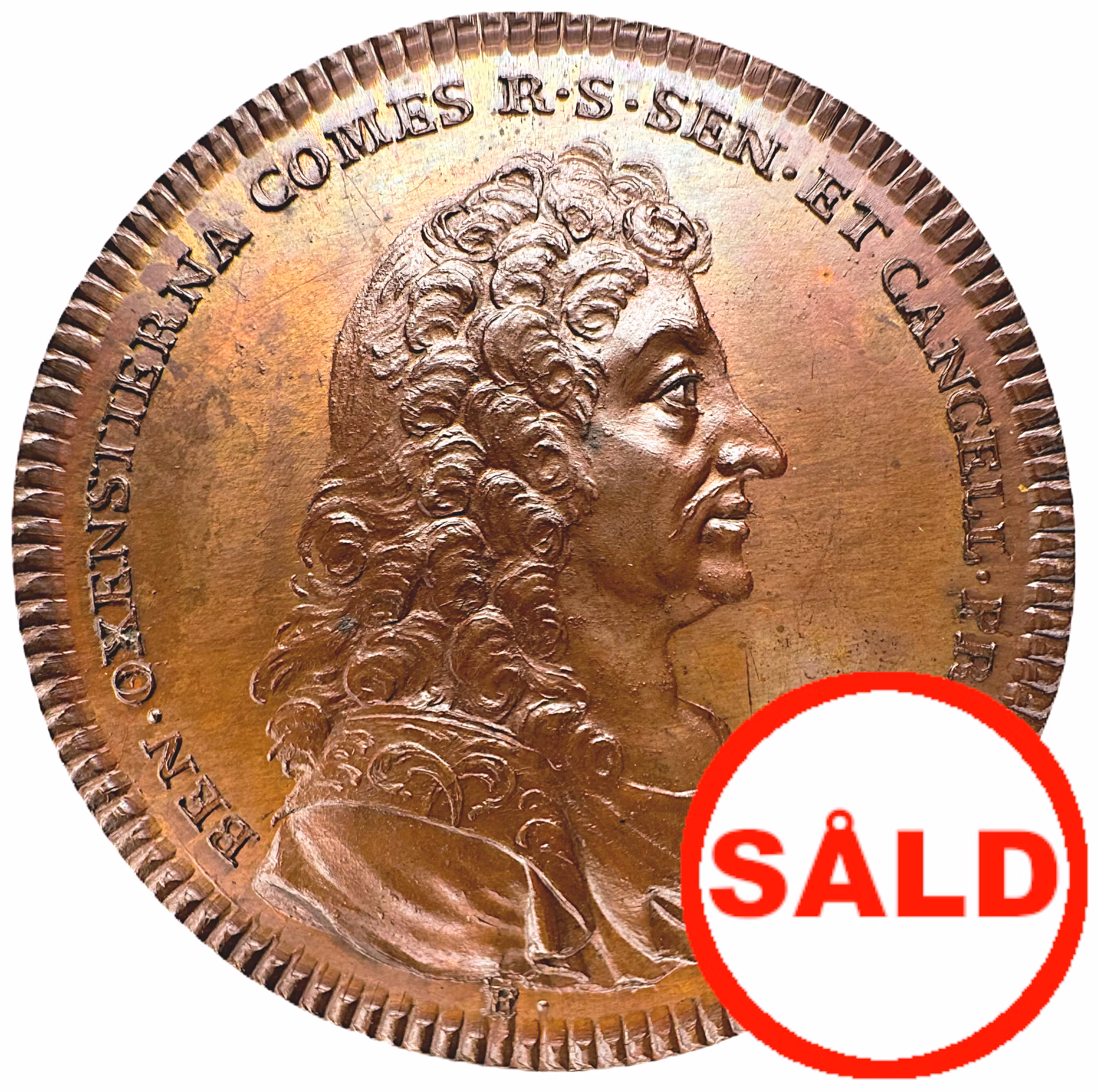 Bengt Gabriel Oxenstierna (1623-1702) av Carl Enhörning 1810 på uppdrag av svenska akademien.