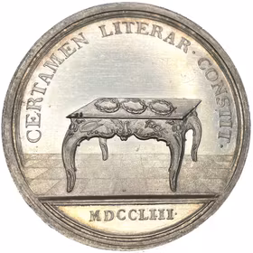 Lovisa Ulrika av Daniel Fehrman för Vitterhetsakademien 1753 - Ett tekniskt ocirkulerat toppexemplar RR - Lärdomens lysta drottning: Lovisa Ulrika och Vitterhetens födelse