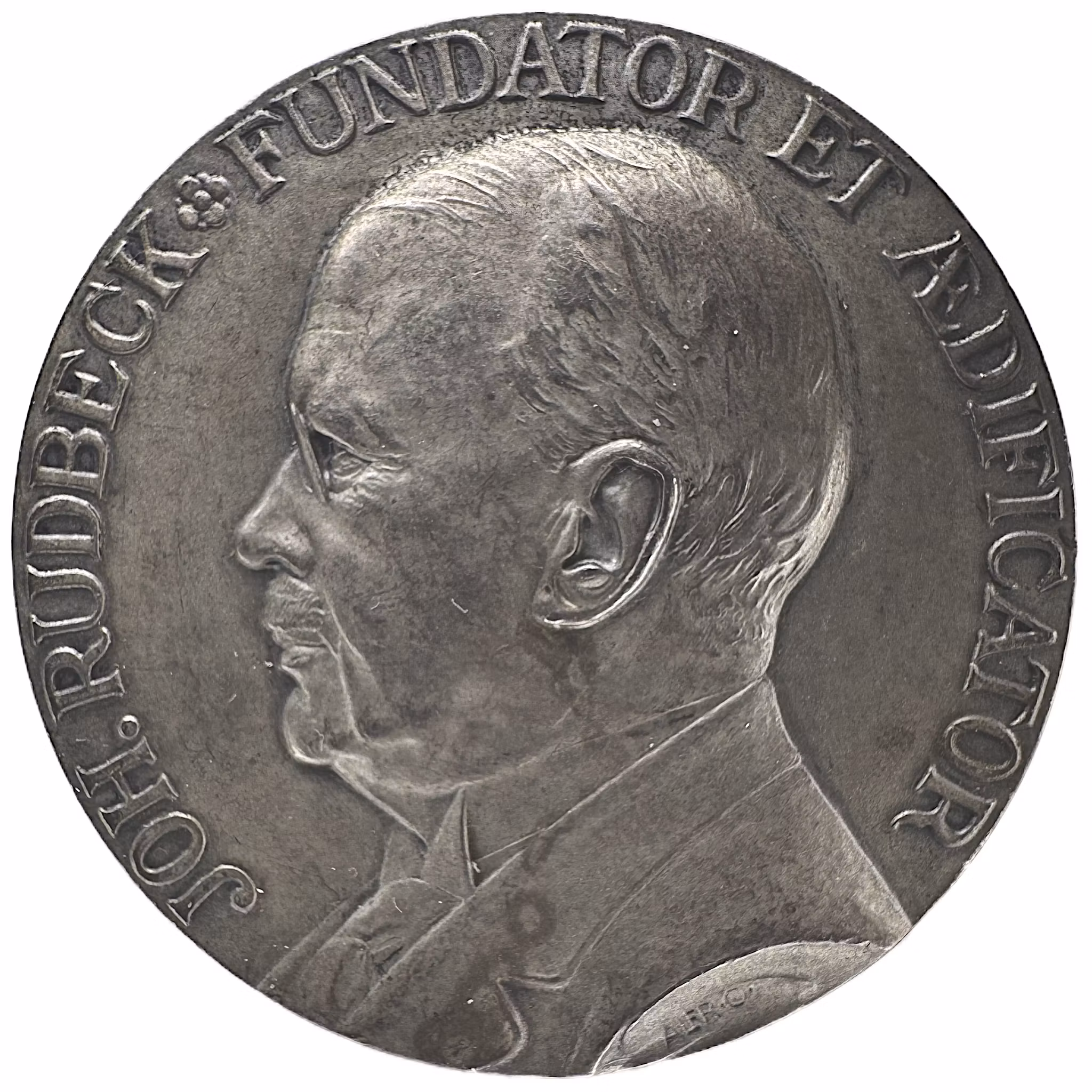 Johannes (John) Rudbeck (1867–1935) av Alfred Ohlson för Svenska Frimurare Ordens museum 1931