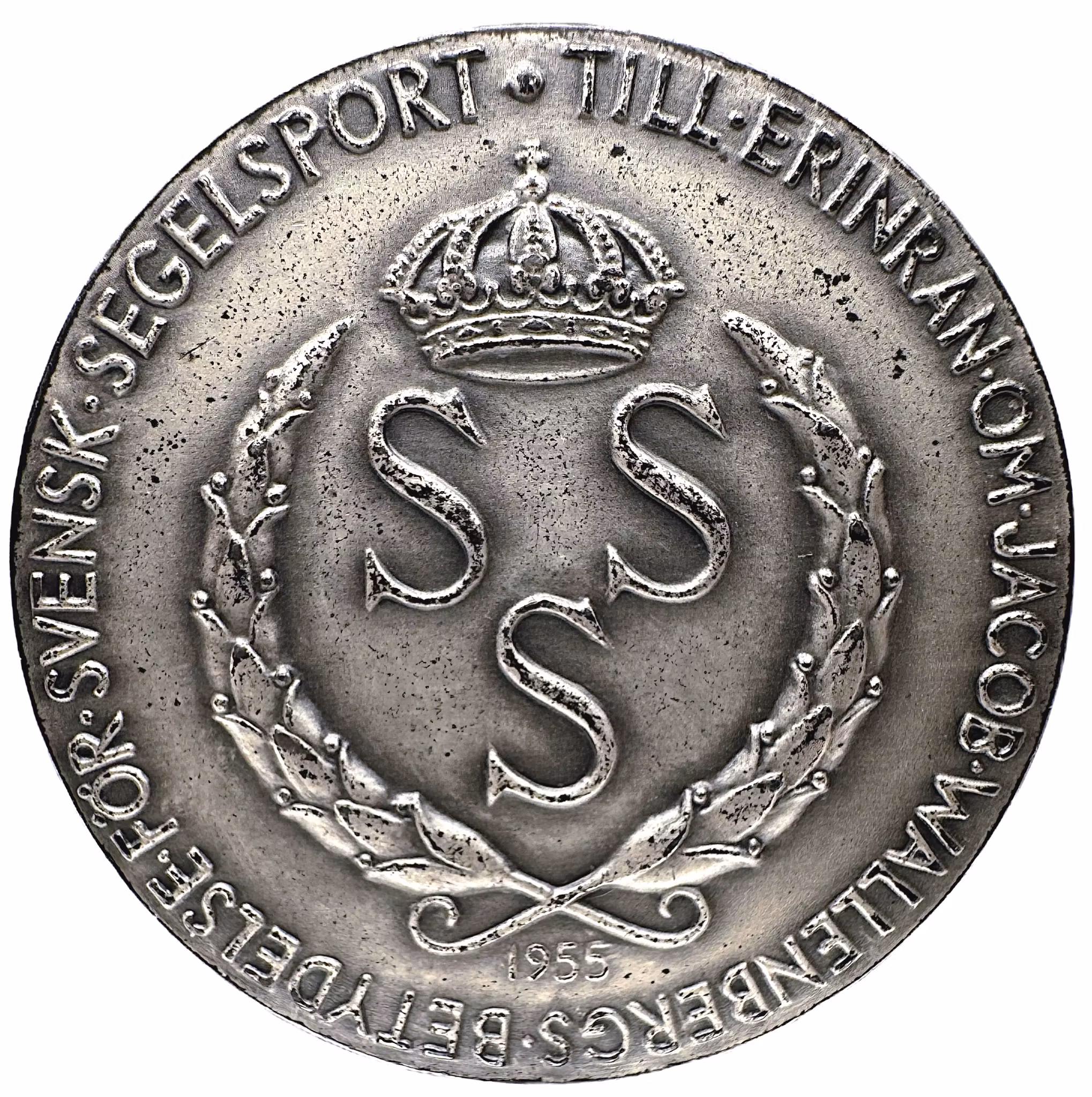 Jacob Wallenberg (1892–1980) – Minnesmedalj för insatser inom svensk segelsport 1955