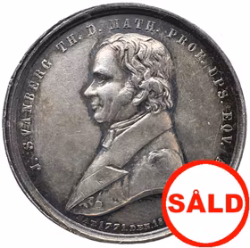 Jöns Svanberg (1771–1851). Kungliga Vetenskapsakademiens (KVA) minnesmedalj 1856 - Stjärnmätaren från Torneå: Jöns Svanbergs resa genom gradmätning och matematik