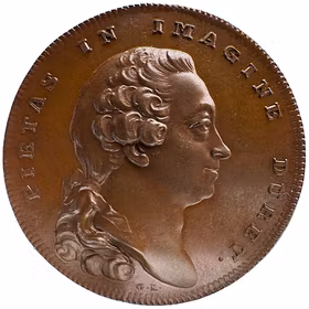 Carl Johan Cronstedt (1709–1777) av Gustaf Ljungberger för Kungliga Vetenskapsakademien 1778 - Arkitekturens och ordningens mästare